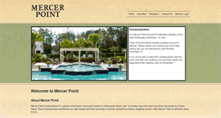 Desktop Screenshot of mercerpoint.com